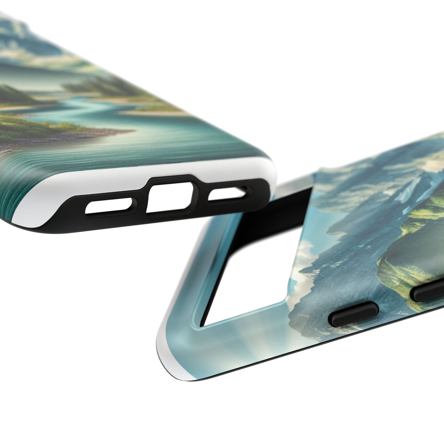 Mountain Landscape Phone Case, Tough Cases for Nature Lovers, Eco-Friendly Phone Cover, Gifts for Adventurers, Scenic Phone Accessories