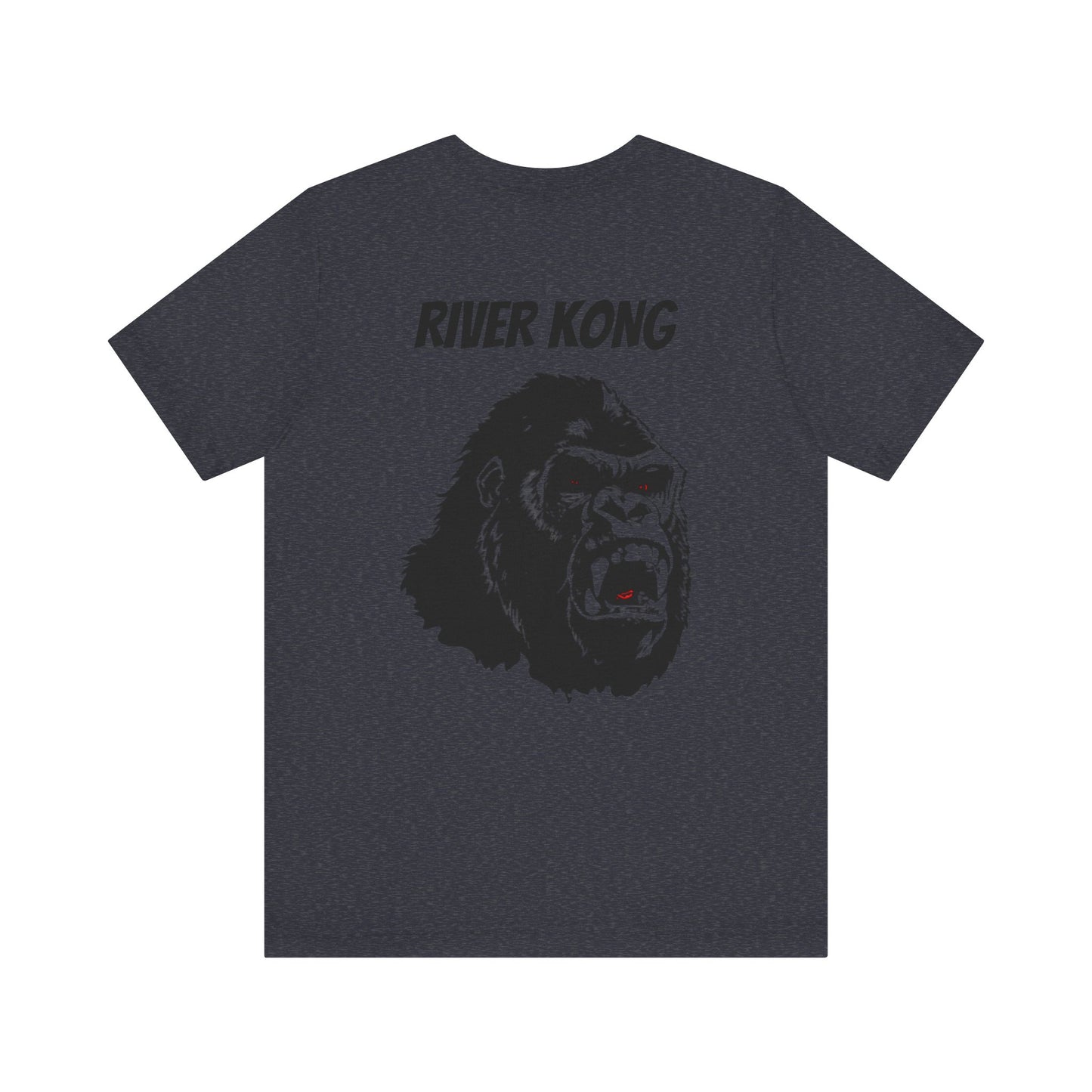 Unisex Graphic Tee - Rule the River, River Kong, Gorilla Shirt, Adventure Apparel, Gift for Nature Lovers