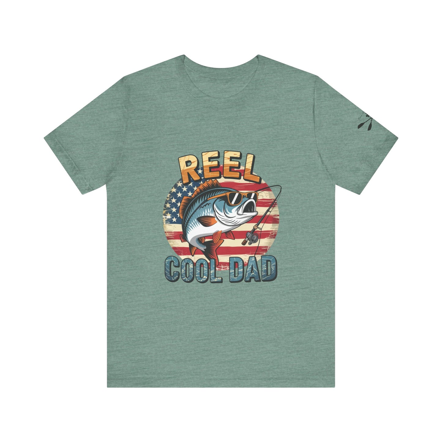 Reel Cool Dad Fishing Tee