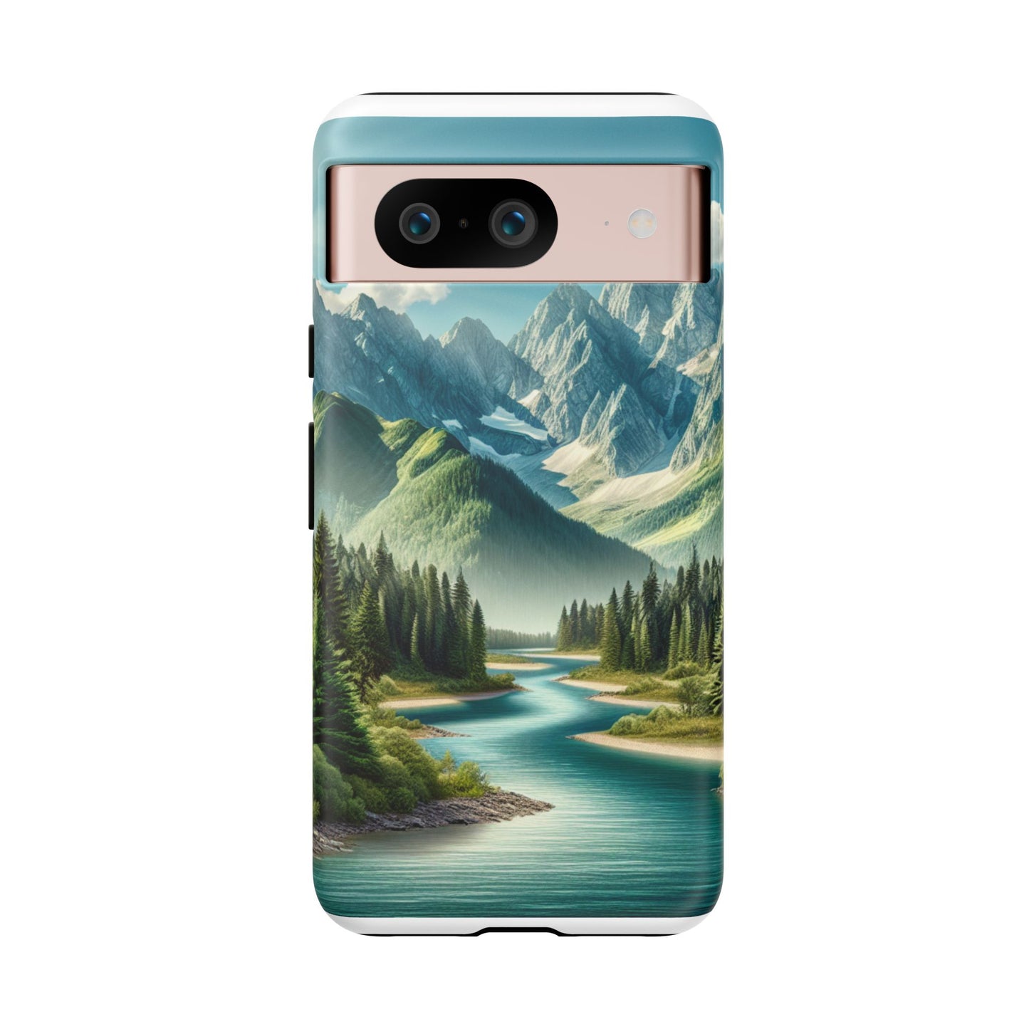 Mountain Landscape Phone Case, Tough Cases for Nature Lovers, Eco-Friendly Phone Cover, Gifts for Adventurers, Scenic Phone Accessories