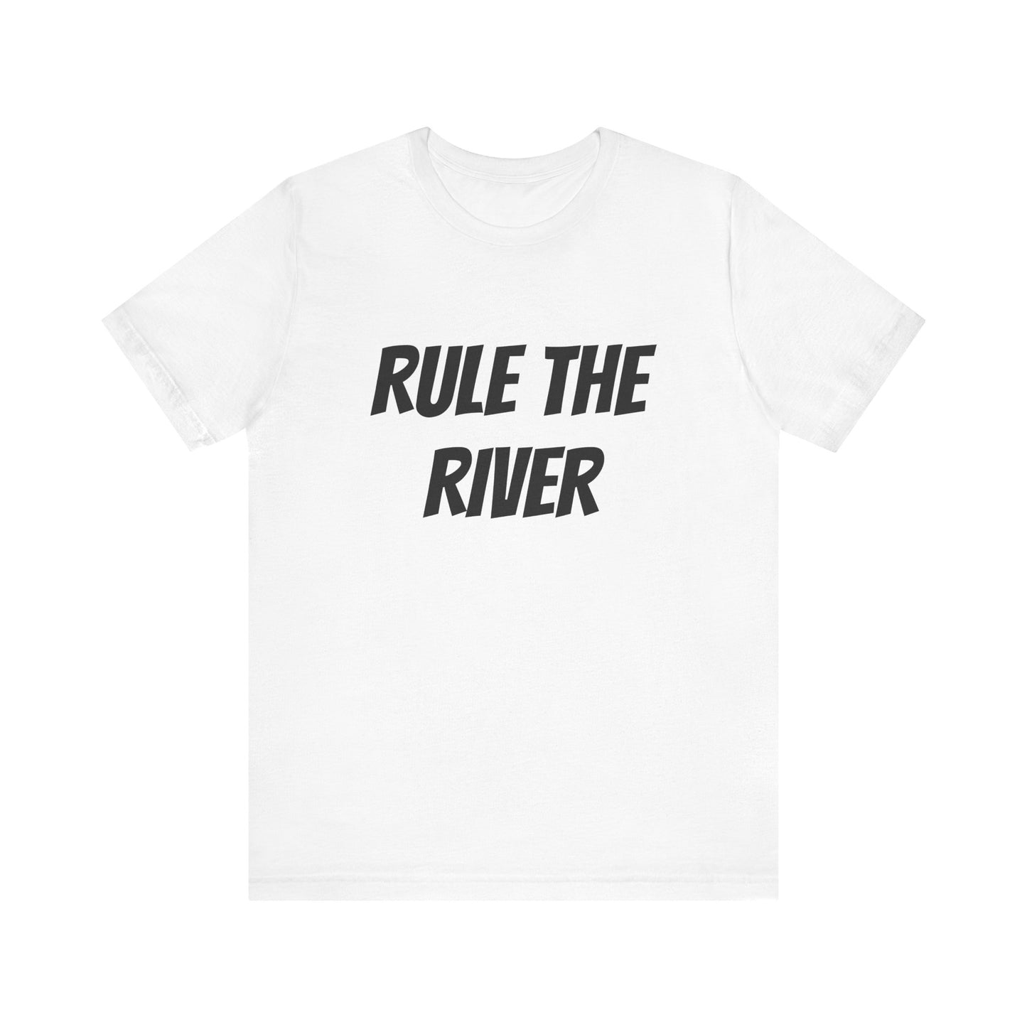 Unisex Graphic Tee - Rule the River, River Kong, Gorilla Shirt, Adventure Apparel, Gift for Nature Lovers