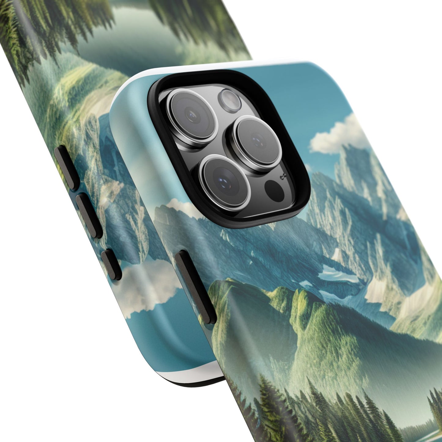 Mountain Landscape Phone Case, Tough Cases for Nature Lovers, Eco-Friendly Phone Cover, Gifts for Adventurers, Scenic Phone Accessories