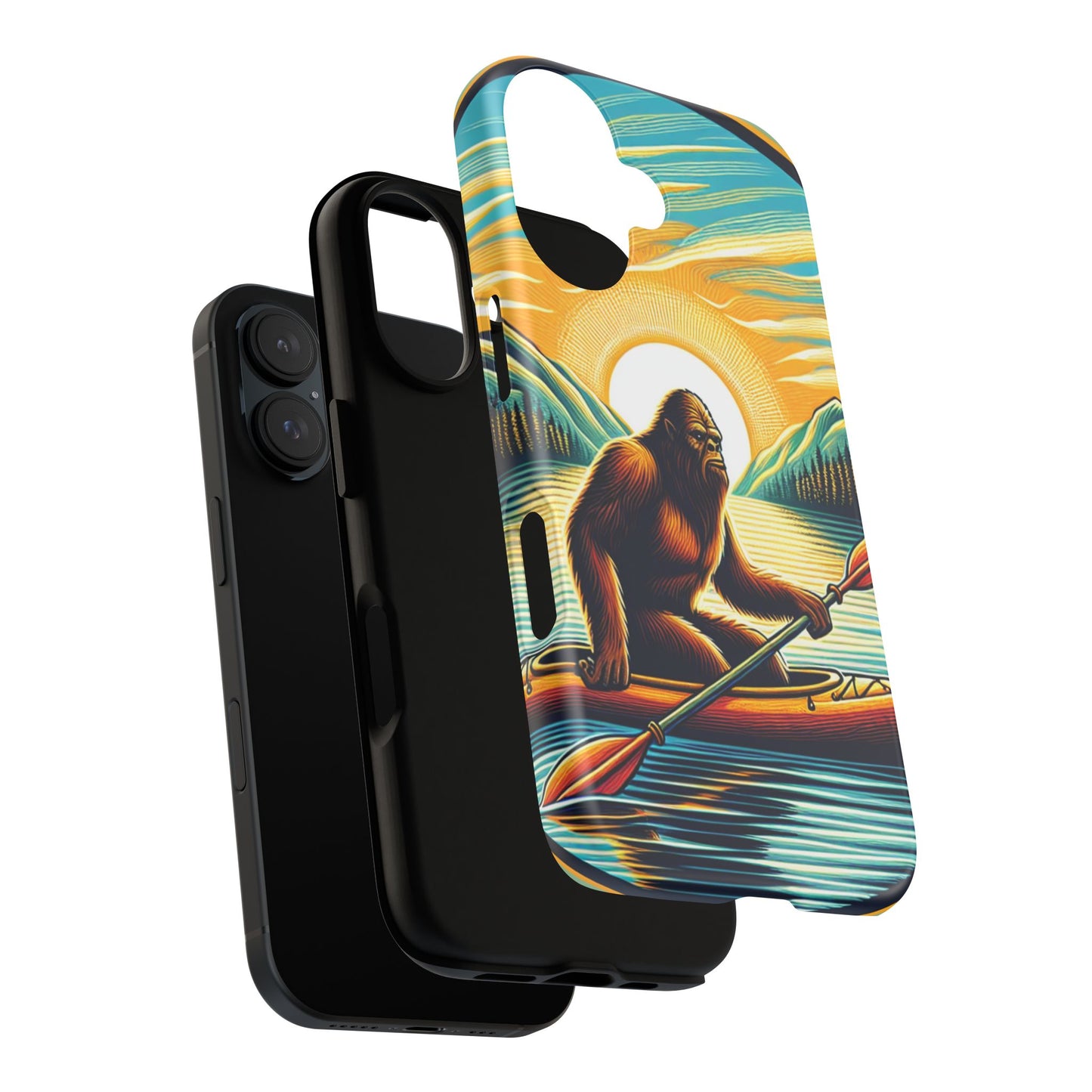 Phone Case - Big Foot Kayaking Tough Case