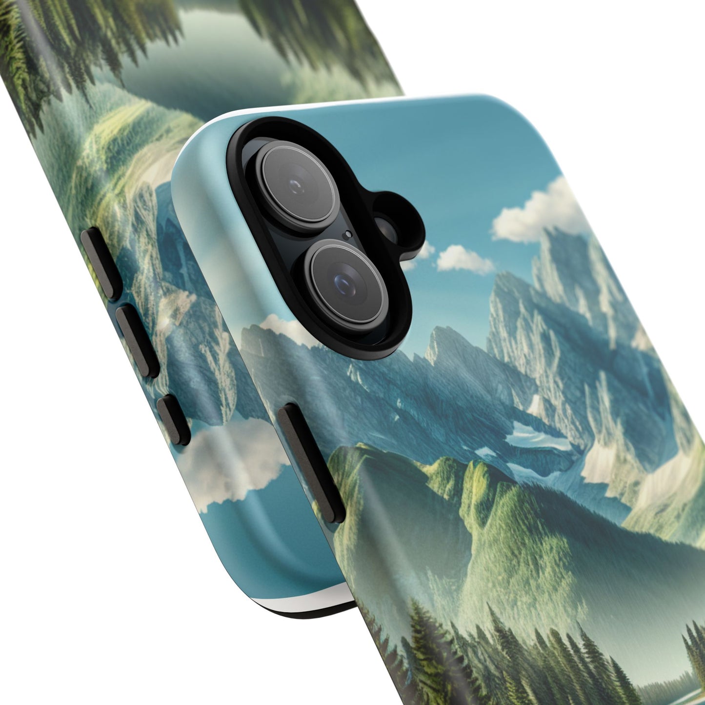 Mountain Landscape Phone Case, Tough Cases for Nature Lovers, Eco-Friendly Phone Cover, Gifts for Adventurers, Scenic Phone Accessories