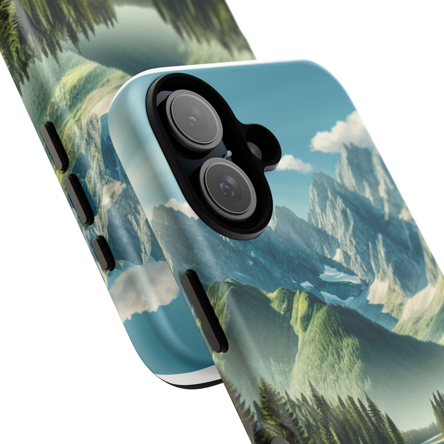 Mountain Landscape Phone Case, Tough Cases for Nature Lovers, Eco-Friendly Phone Cover, Gifts for Adventurers, Scenic Phone Accessories