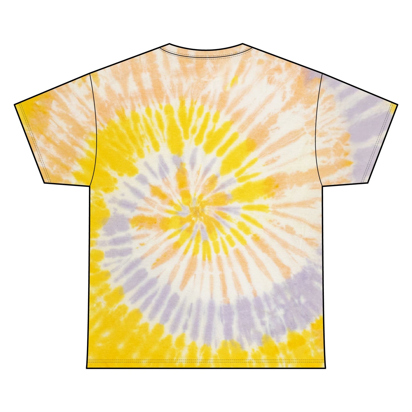 Retro Alien and Bigfoot Tie Dye Tee, Fun Unisex T-Shirt, Festival Wear, Unique Gift, Graphic Cotton Shirt, Summer Style