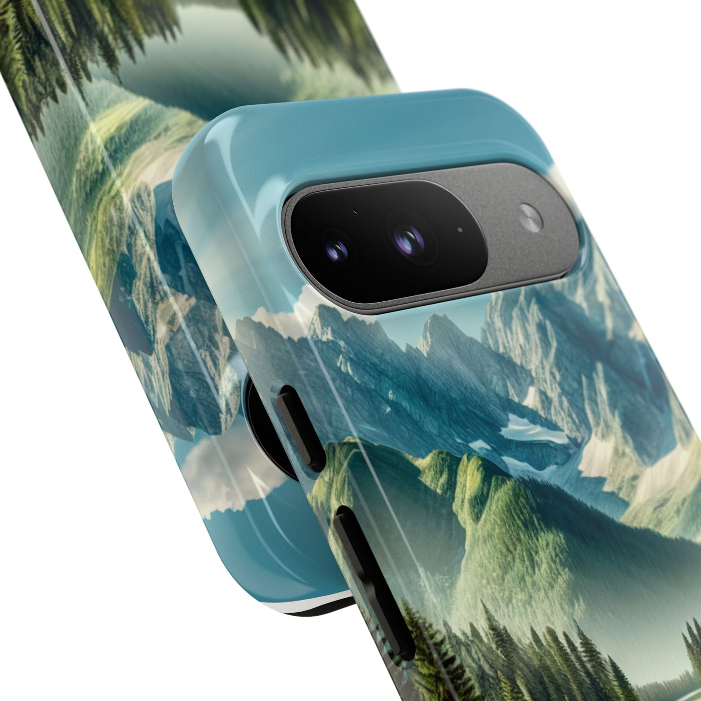 Mountain Landscape Phone Case, Tough Cases for Nature Lovers, Eco-Friendly Phone Cover, Gifts for Adventurers, Scenic Phone Accessories