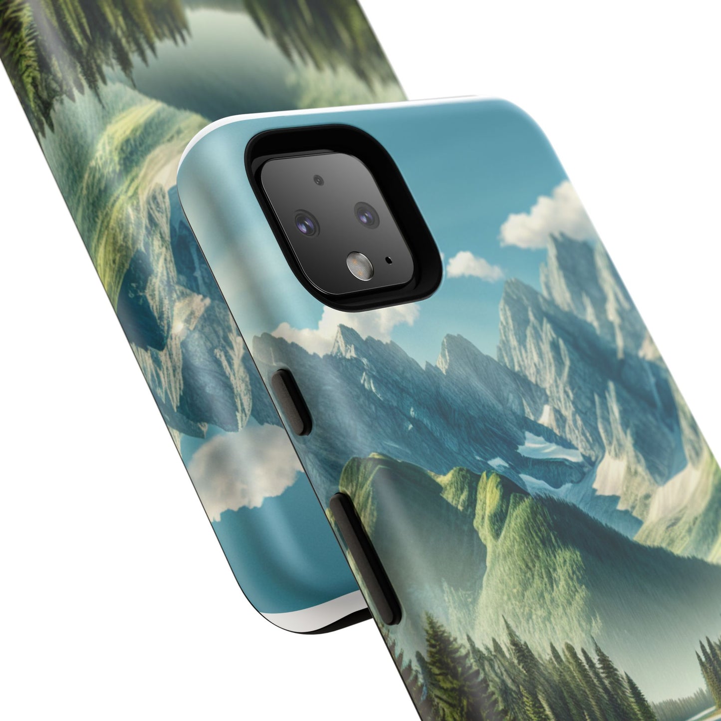 Mountain Landscape Phone Case, Tough Cases for Nature Lovers, Eco-Friendly Phone Cover, Gifts for Adventurers, Scenic Phone Accessories