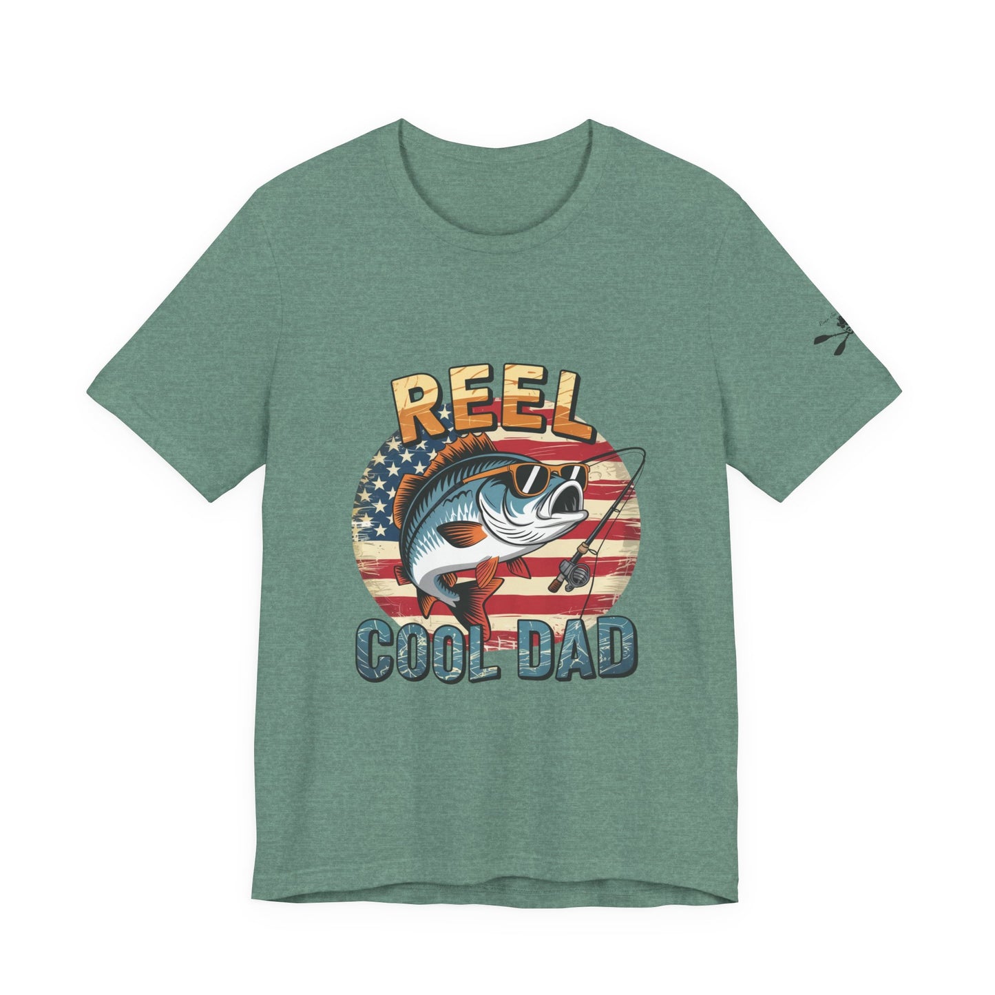 Reel Cool Dad Fishing Tee