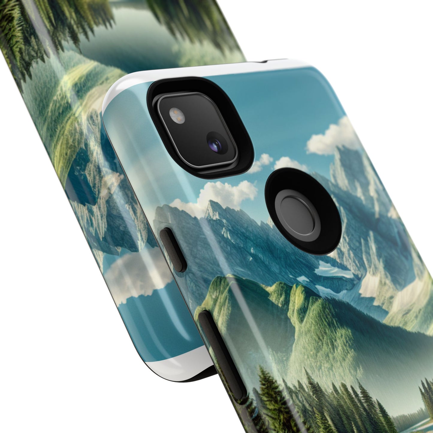 Mountain Landscape Phone Case, Tough Cases for Nature Lovers, Eco-Friendly Phone Cover, Gifts for Adventurers, Scenic Phone Accessories
