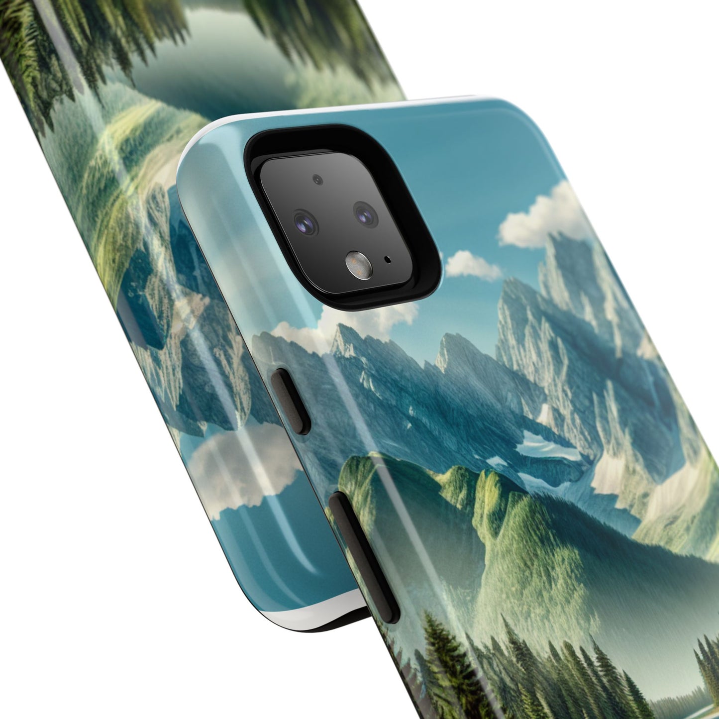 Mountain Landscape Phone Case, Tough Cases for Nature Lovers, Eco-Friendly Phone Cover, Gifts for Adventurers, Scenic Phone Accessories