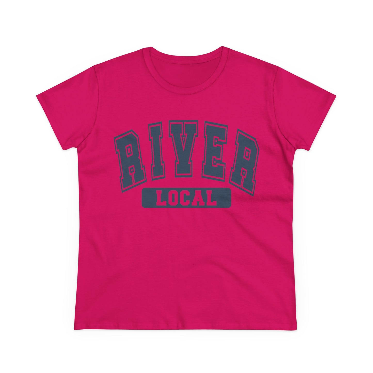 River Local Women's Tee - Casual Cotton Shirt, Gift for Friends, Summer Outfit, Travel Tee, Weekend Vibes