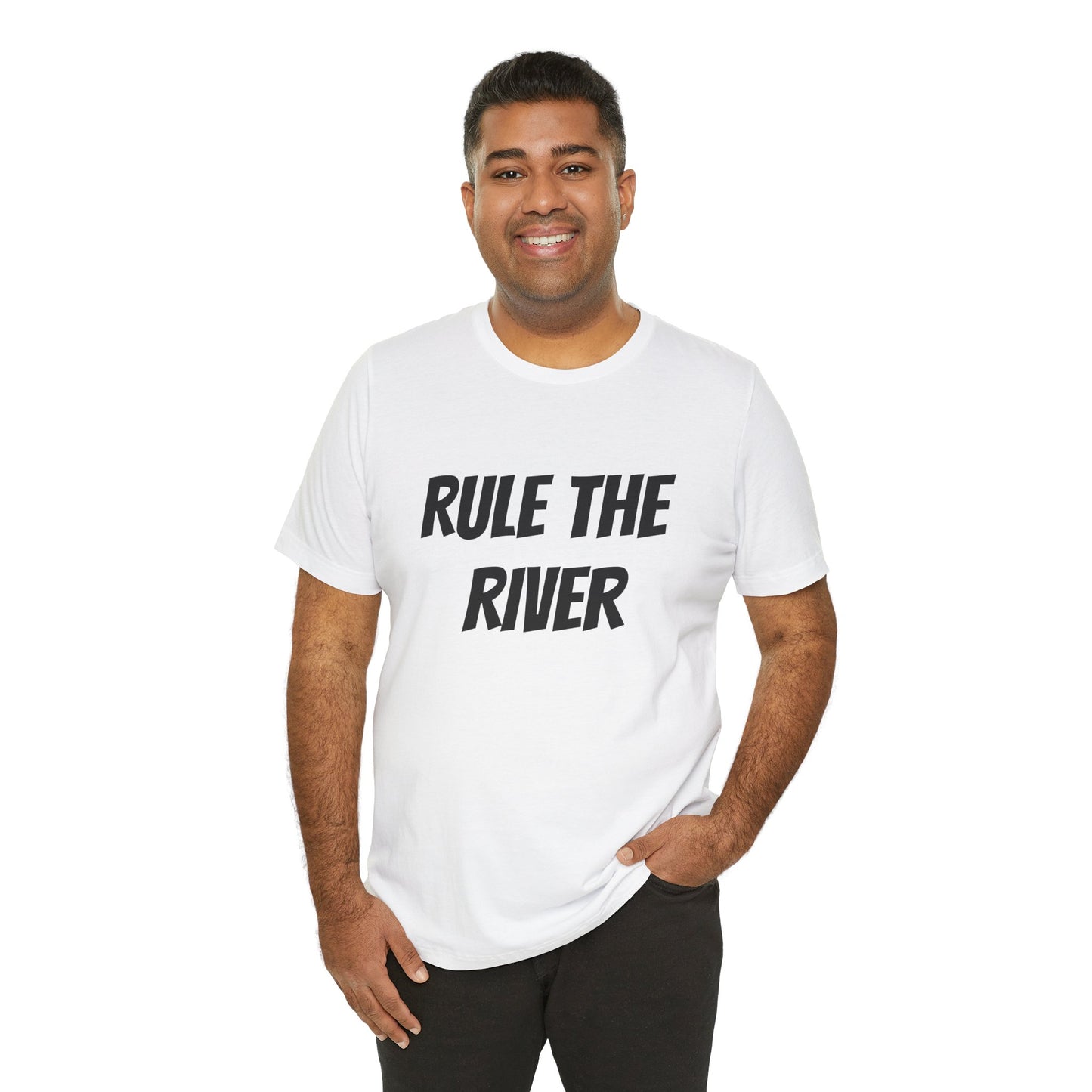 Unisex Graphic Tee - Rule the River, River Kong, Gorilla Shirt, Adventure Apparel, Gift for Nature Lovers