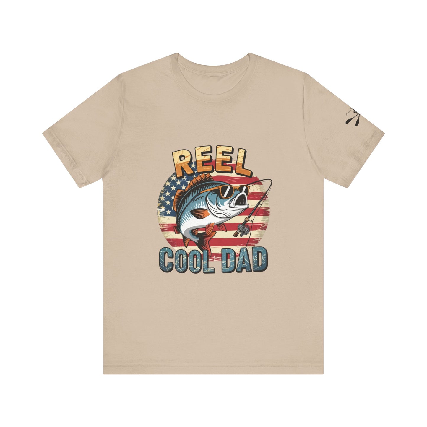 Reel Cool Dad Fishing Tee