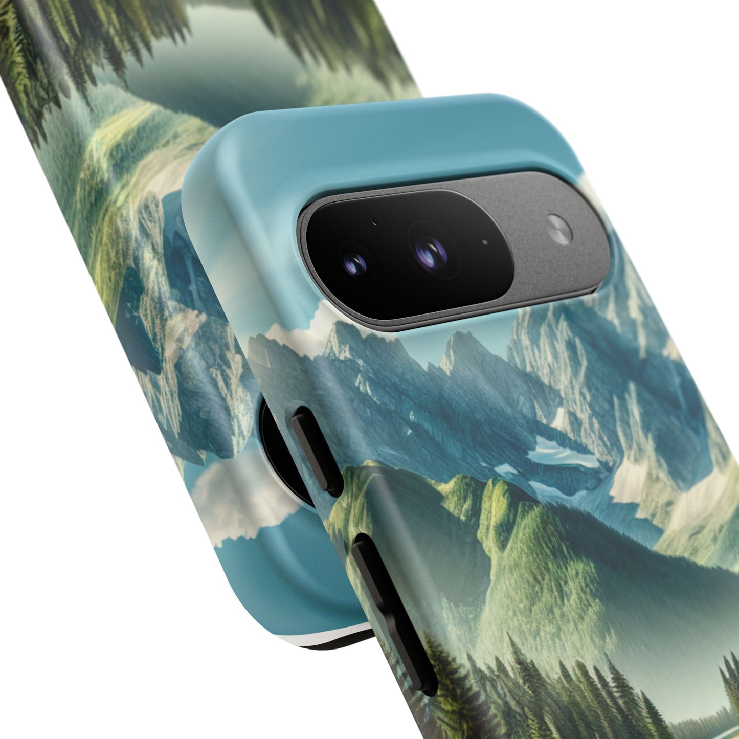 Mountain Landscape Phone Case, Tough Cases for Nature Lovers, Eco-Friendly Phone Cover, Gifts for Adventurers, Scenic Phone Accessories