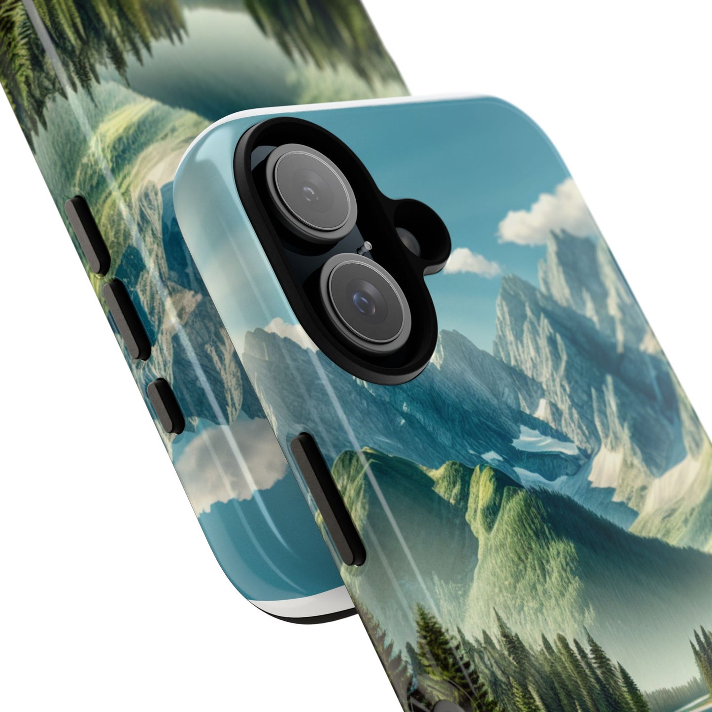 Mountain Landscape Phone Case, Tough Cases for Nature Lovers, Eco-Friendly Phone Cover, Gifts for Adventurers, Scenic Phone Accessories