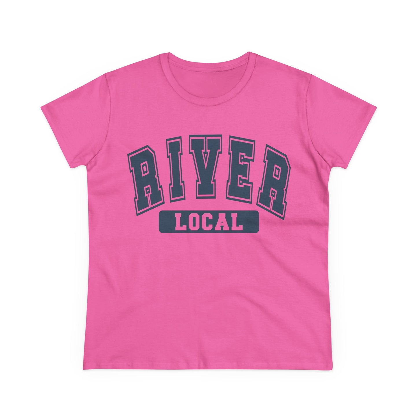 River Local Women's Tee - Casual Cotton Shirt, Gift for Friends, Summer Outfit, Travel Tee, Weekend Vibes