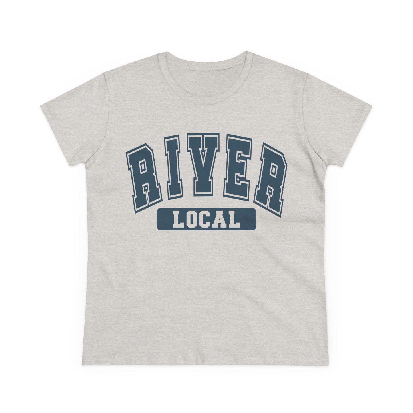 River Local Women's Tee - Casual Cotton Shirt, Gift for Friends, Summer Outfit, Travel Tee, Weekend Vibes