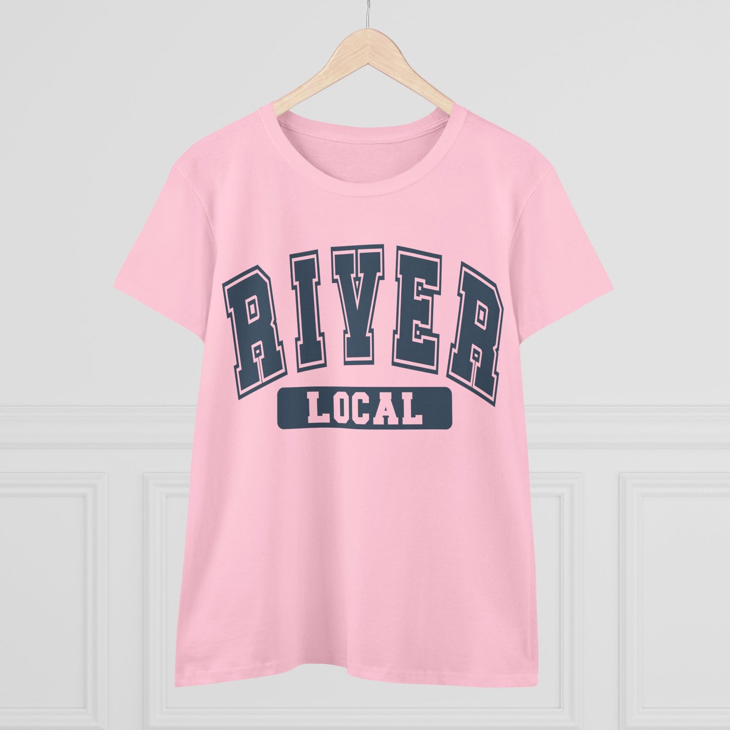 River Local Women's Tee - Casual Cotton Shirt, Gift for Friends, Summer Outfit, Travel Tee, Weekend Vibes