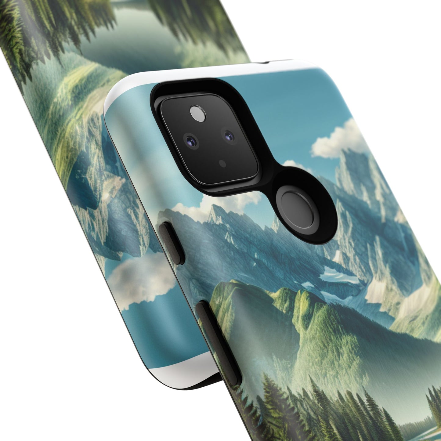 Mountain Landscape Phone Case, Tough Cases for Nature Lovers, Eco-Friendly Phone Cover, Gifts for Adventurers, Scenic Phone Accessories