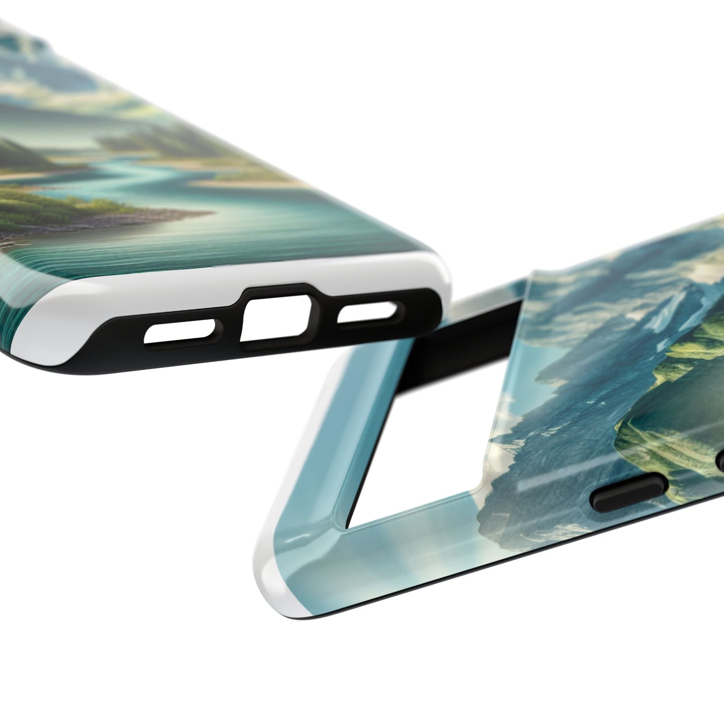 Mountain Landscape Phone Case, Tough Cases for Nature Lovers, Eco-Friendly Phone Cover, Gifts for Adventurers, Scenic Phone Accessories