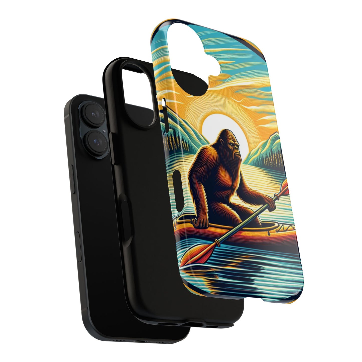 Phone Case - Big Foot Kayaking Tough Case