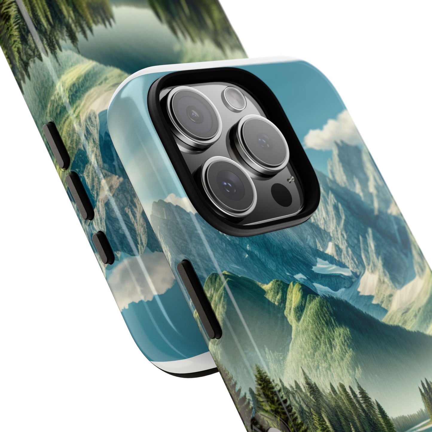 Mountain Landscape Phone Case, Tough Cases for Nature Lovers, Eco-Friendly Phone Cover, Gifts for Adventurers, Scenic Phone Accessories