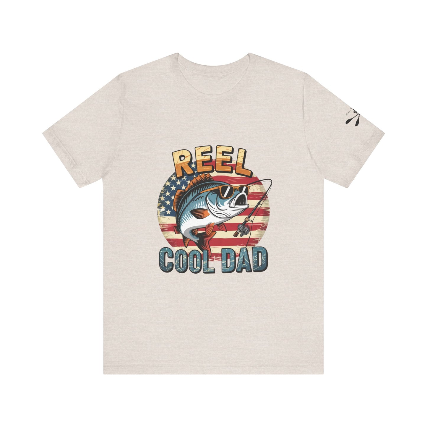 Reel Cool Dad Fishing Tee