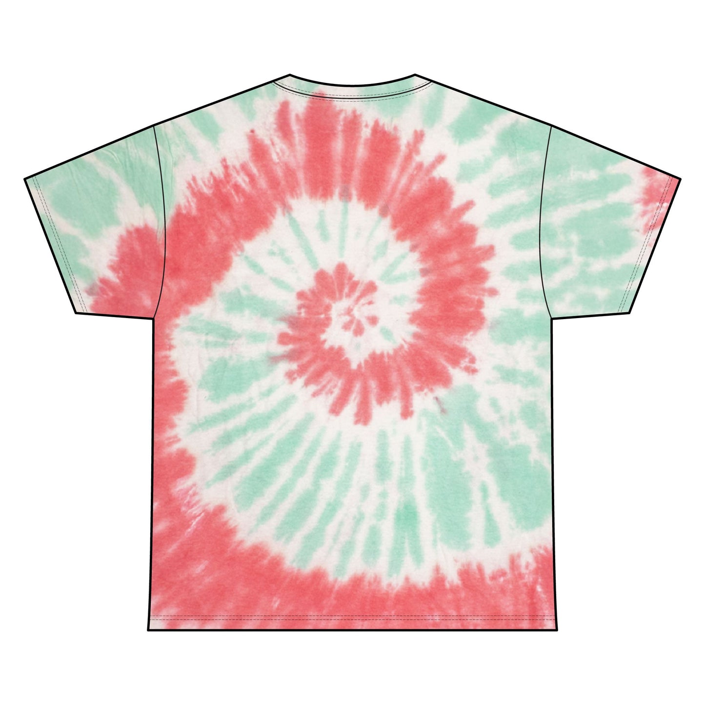 Retro Alien and Bigfoot Tie Dye Tee, Fun Unisex T-Shirt, Festival Wear, Unique Gift, Graphic Cotton Shirt, Summer Style