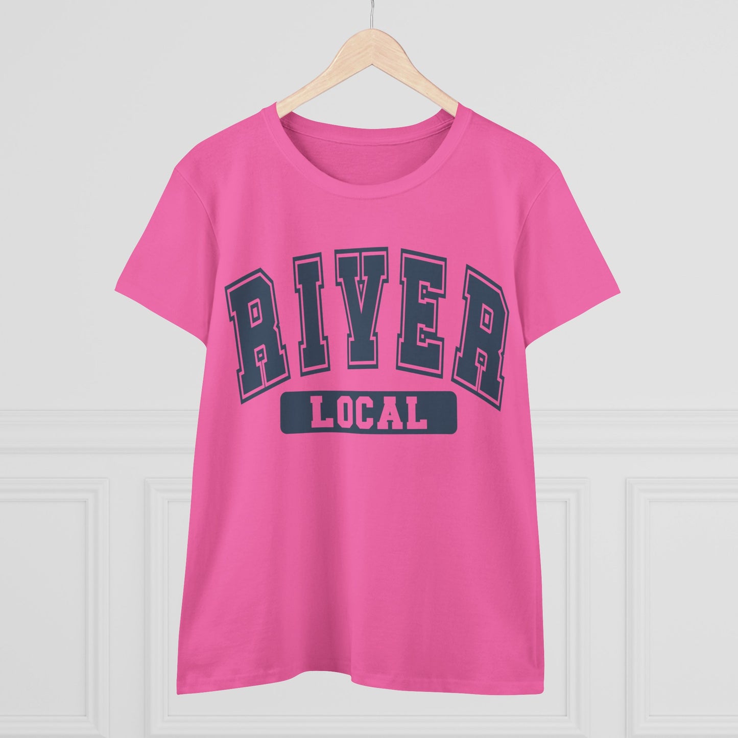 River Local Women's Tee - Casual Cotton Shirt, Gift for Friends, Summer Outfit, Travel Tee, Weekend Vibes