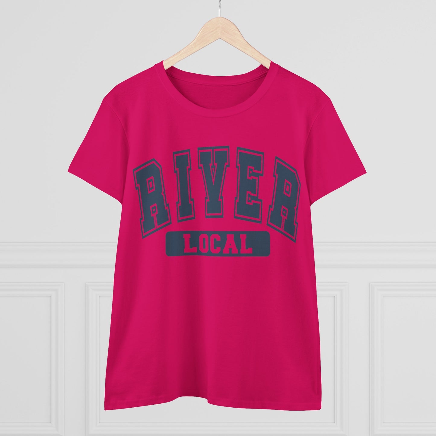 River Local Women's Tee - Casual Cotton Shirt, Gift for Friends, Summer Outfit, Travel Tee, Weekend Vibes