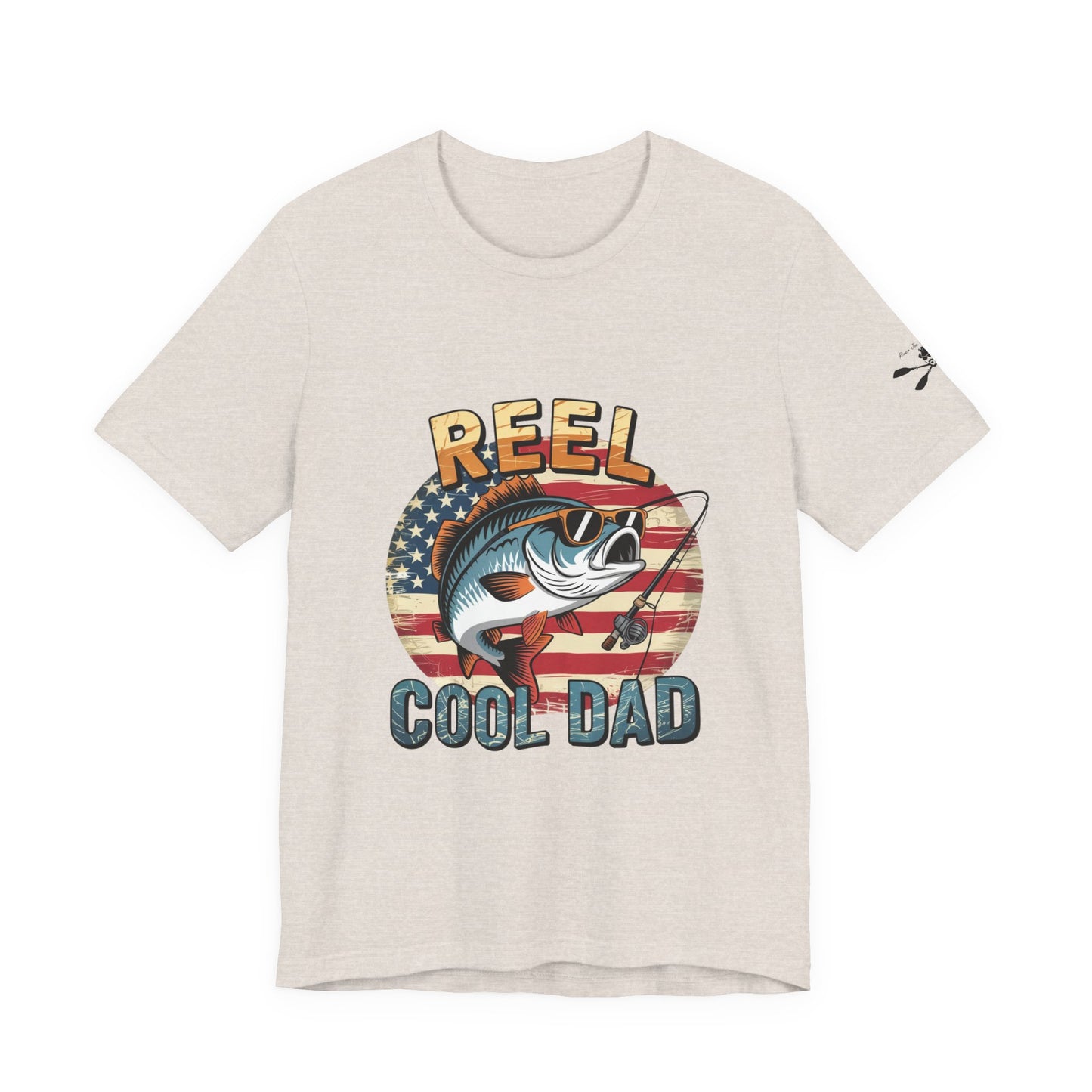 Reel Cool Dad Fishing Tee