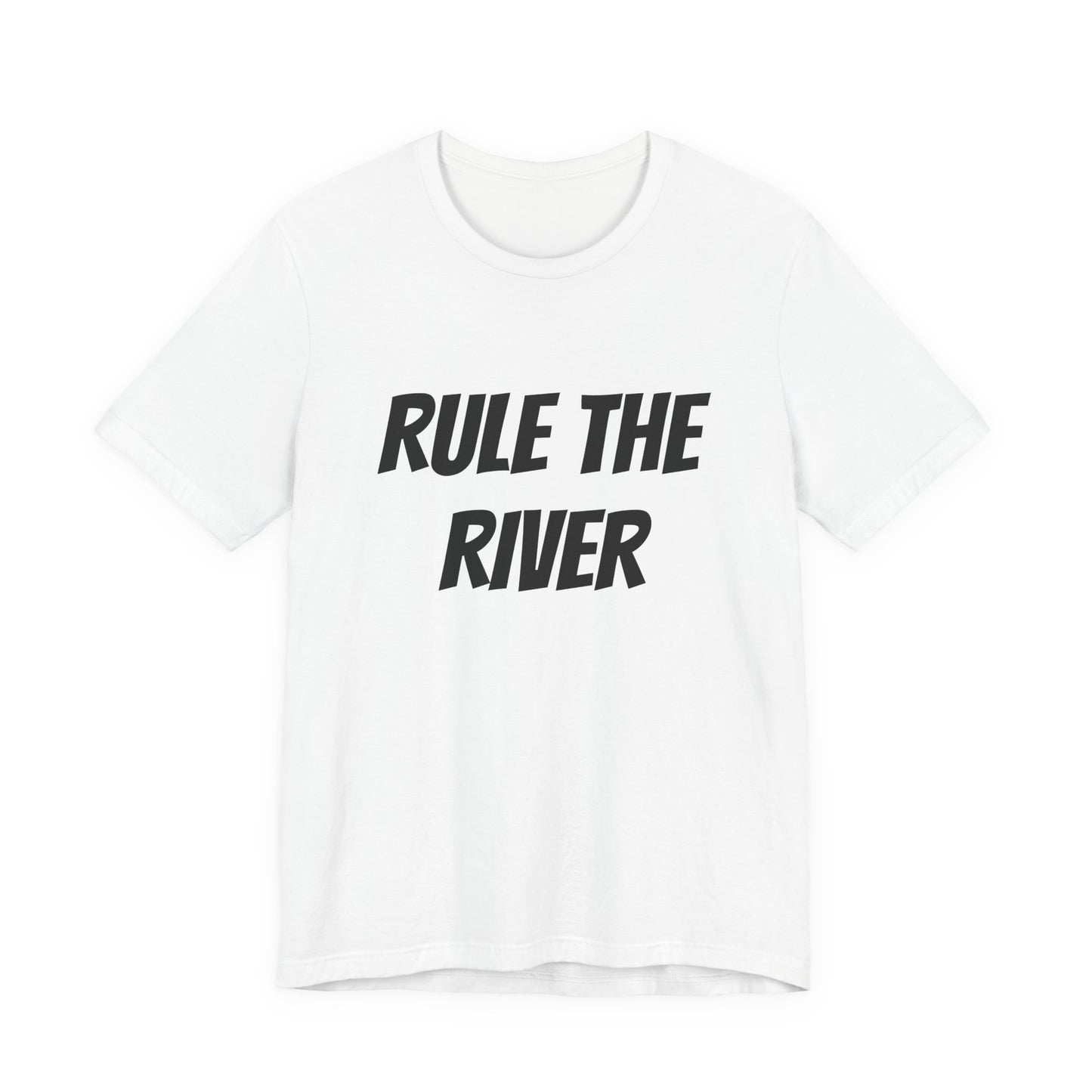 Unisex Graphic Tee - Rule the River, River Kong, Gorilla Shirt, Adventure Apparel, Gift for Nature Lovers