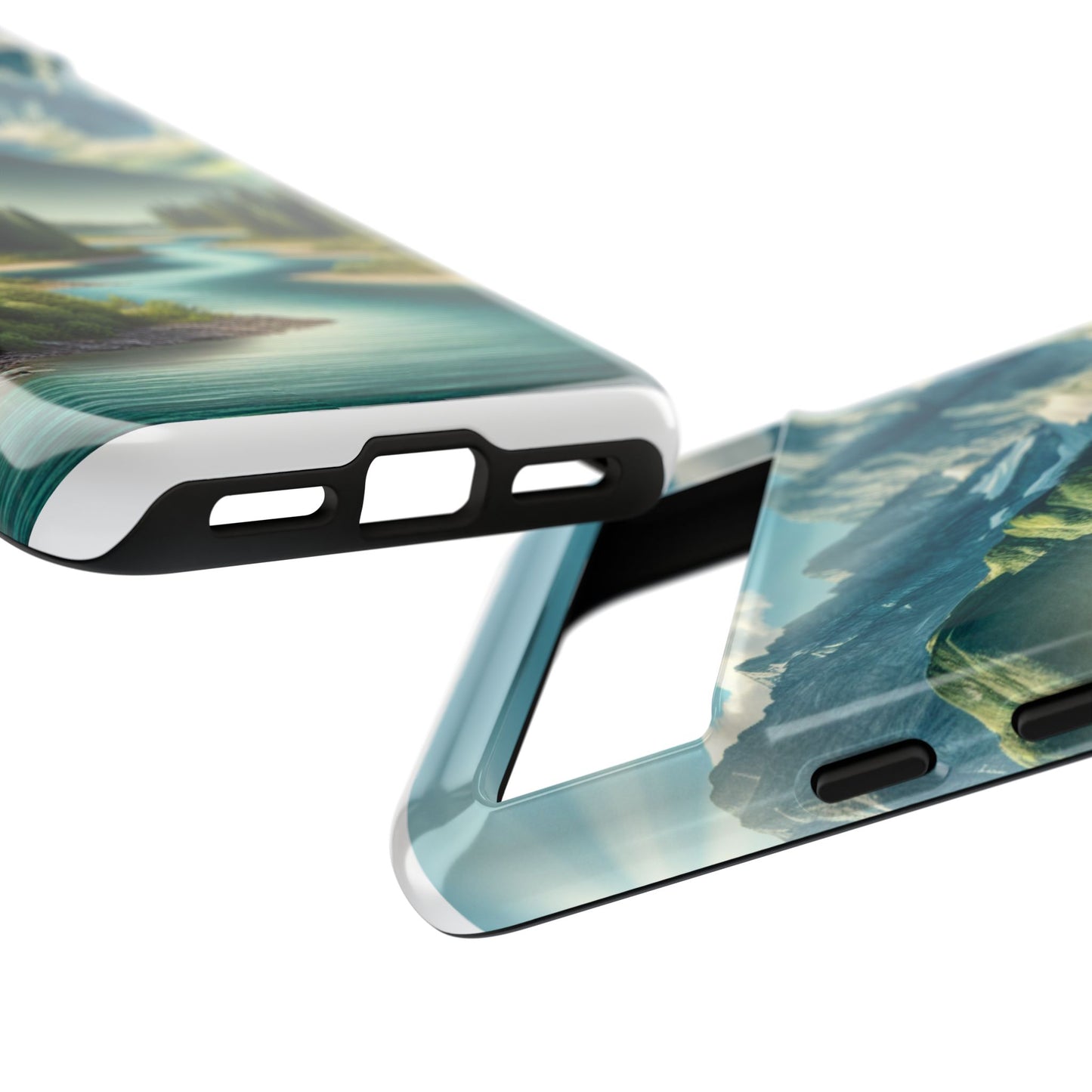 Mountain Landscape Phone Case, Tough Cases for Nature Lovers, Eco-Friendly Phone Cover, Gifts for Adventurers, Scenic Phone Accessories