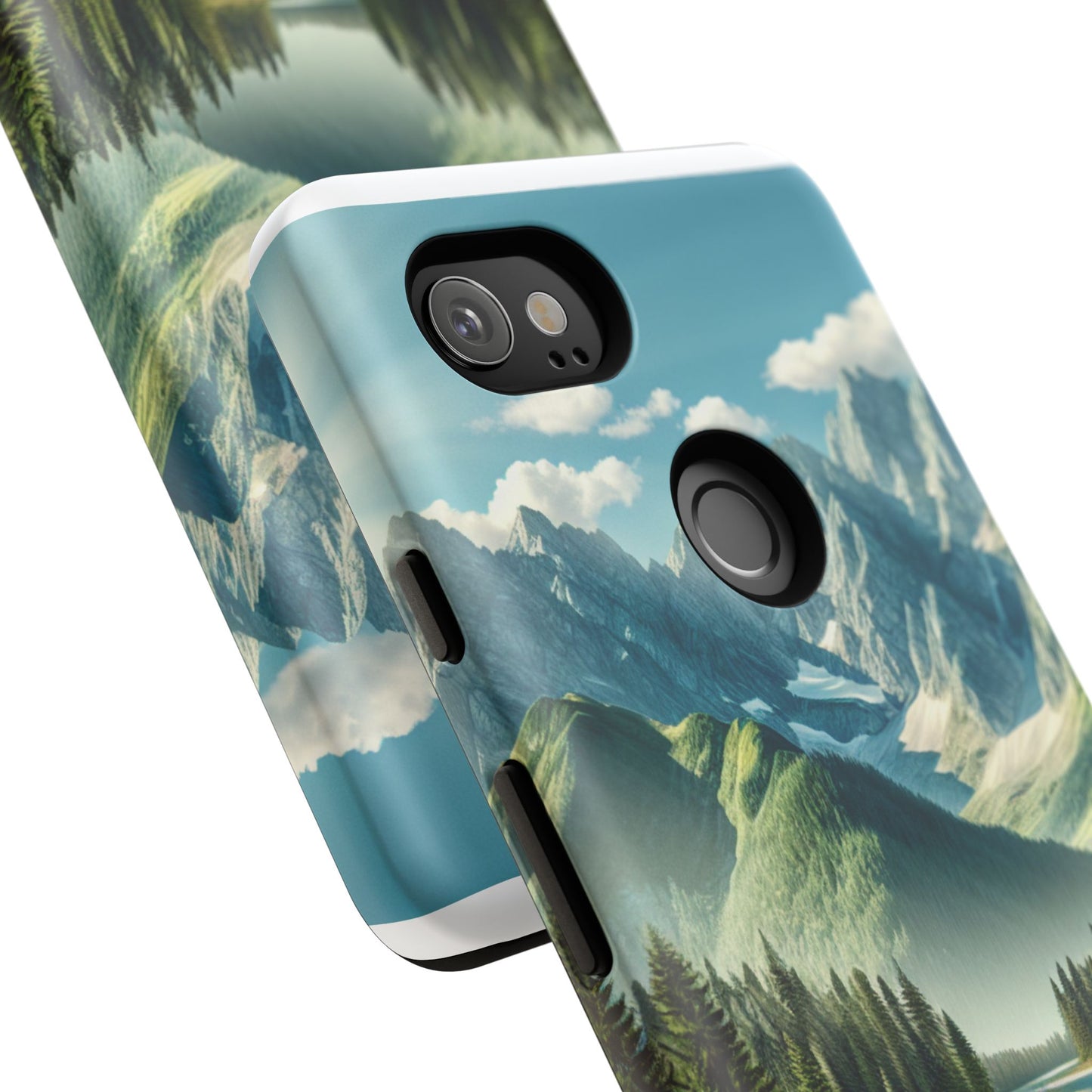 Mountain Landscape Phone Case, Tough Cases for Nature Lovers, Eco-Friendly Phone Cover, Gifts for Adventurers, Scenic Phone Accessories