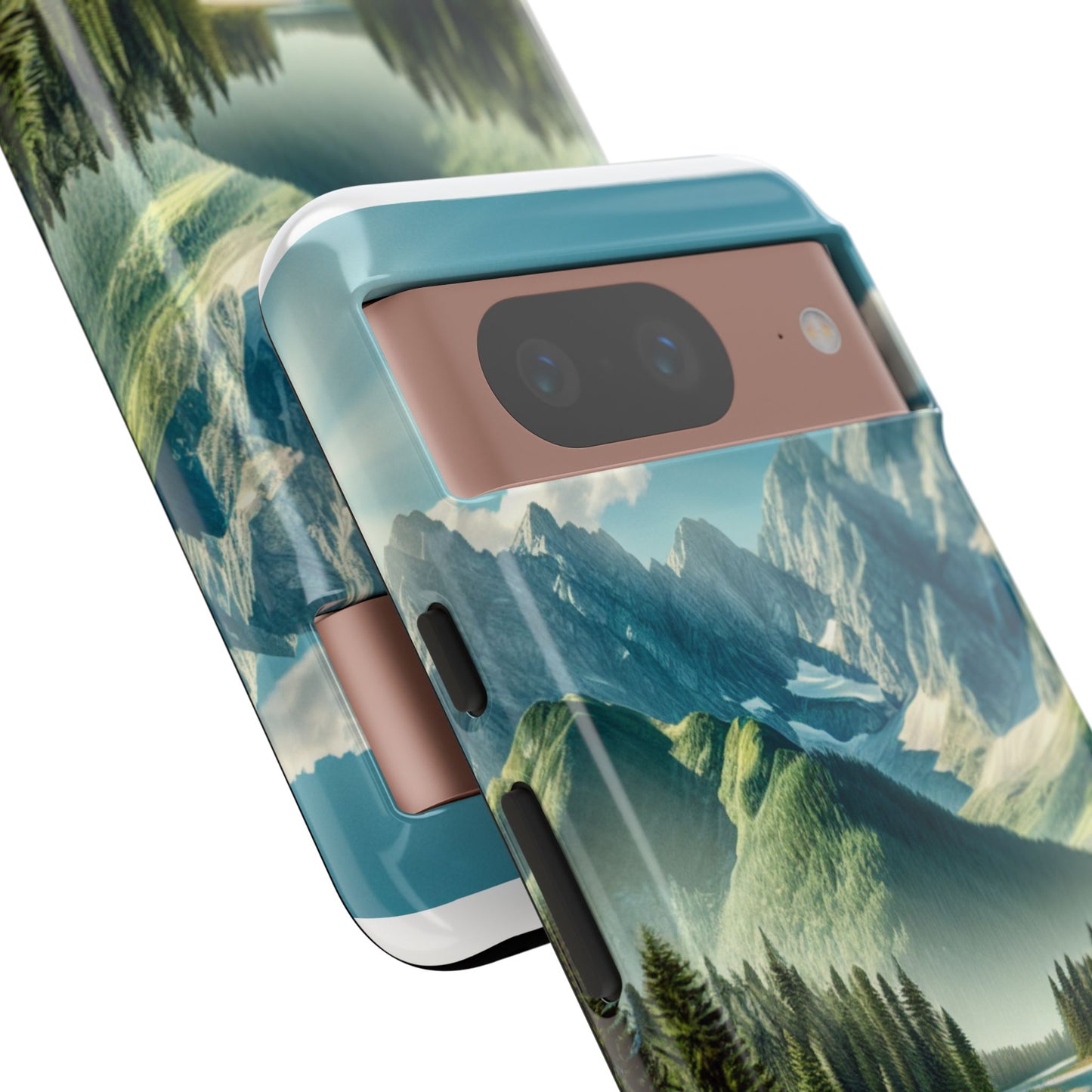 Mountain Landscape Phone Case, Tough Cases for Nature Lovers, Eco-Friendly Phone Cover, Gifts for Adventurers, Scenic Phone Accessories