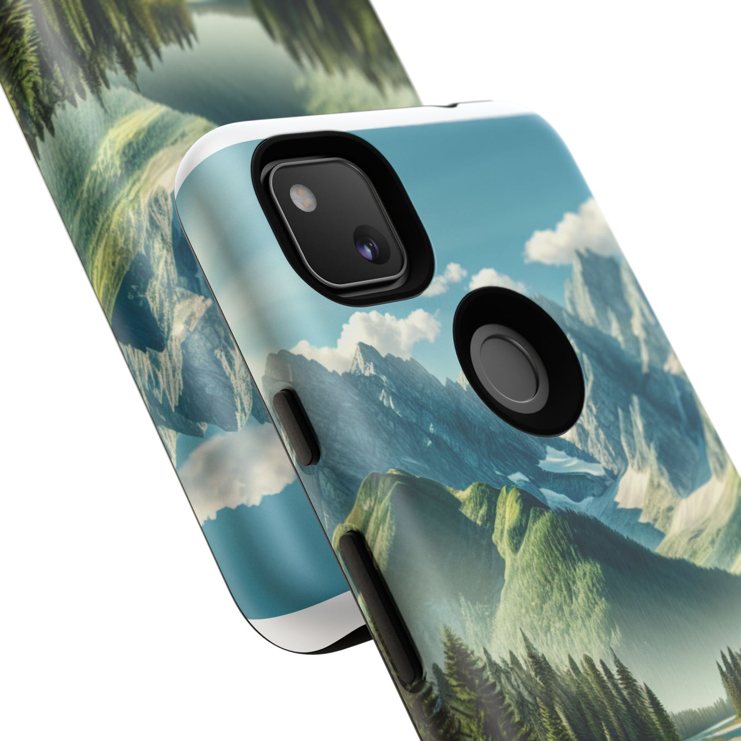 Mountain Landscape Phone Case, Tough Cases for Nature Lovers, Eco-Friendly Phone Cover, Gifts for Adventurers, Scenic Phone Accessories