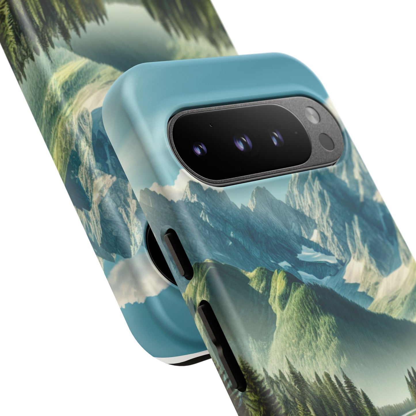 Mountain Landscape Phone Case, Tough Cases for Nature Lovers, Eco-Friendly Phone Cover, Gifts for Adventurers, Scenic Phone Accessories