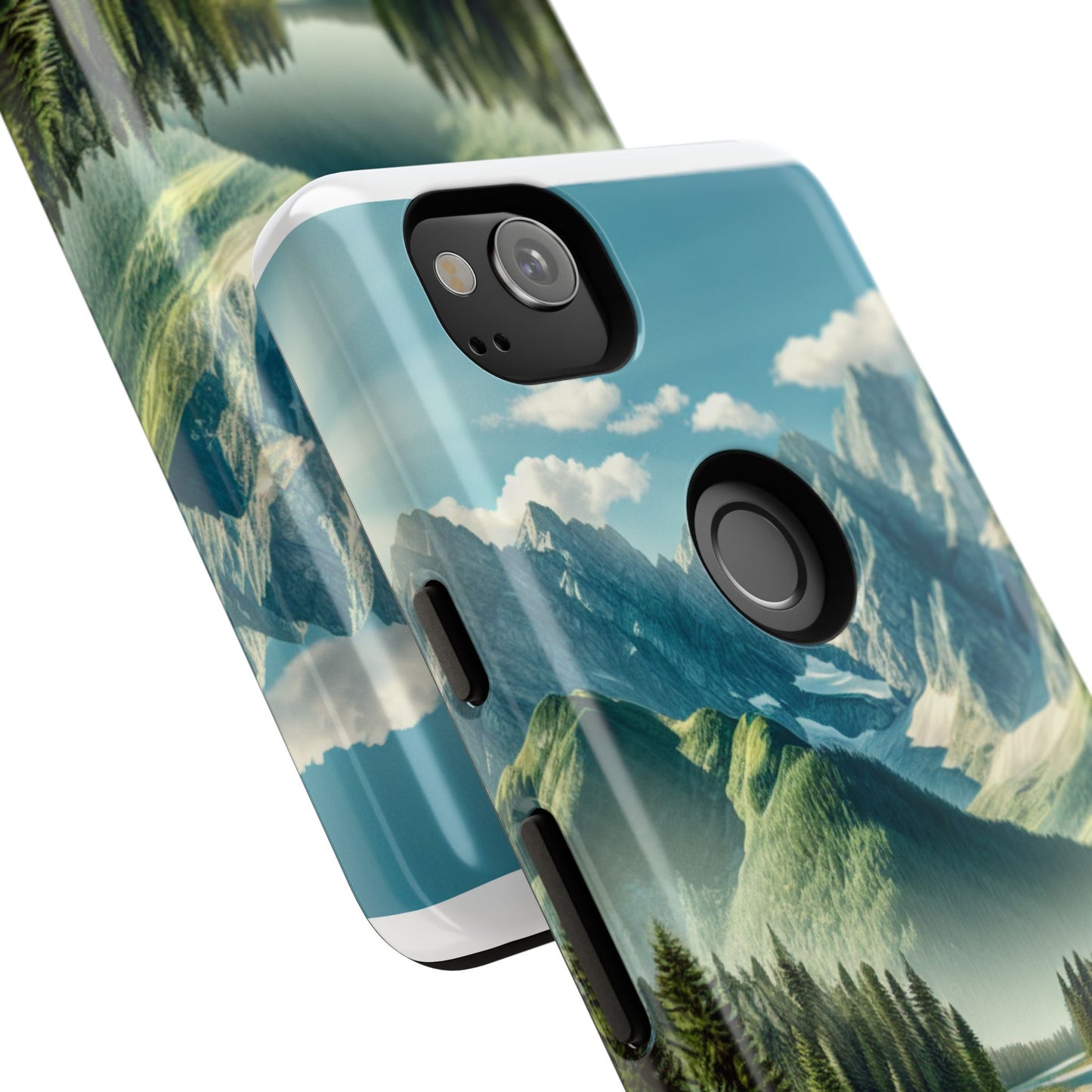 Mountain Landscape Phone Case, Tough Cases for Nature Lovers, Eco-Friendly Phone Cover, Gifts for Adventurers, Scenic Phone Accessories