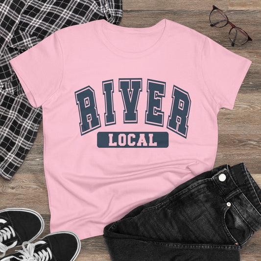 River Local Women's Tee - Casual Cotton Shirt, Gift for Friends, Summer Outfit, Travel Tee, Weekend Vibes