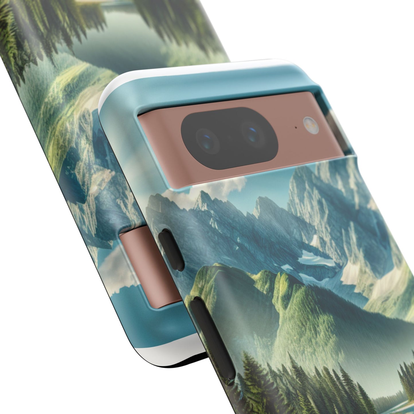 Mountain Landscape Phone Case, Tough Cases for Nature Lovers, Eco-Friendly Phone Cover, Gifts for Adventurers, Scenic Phone Accessories