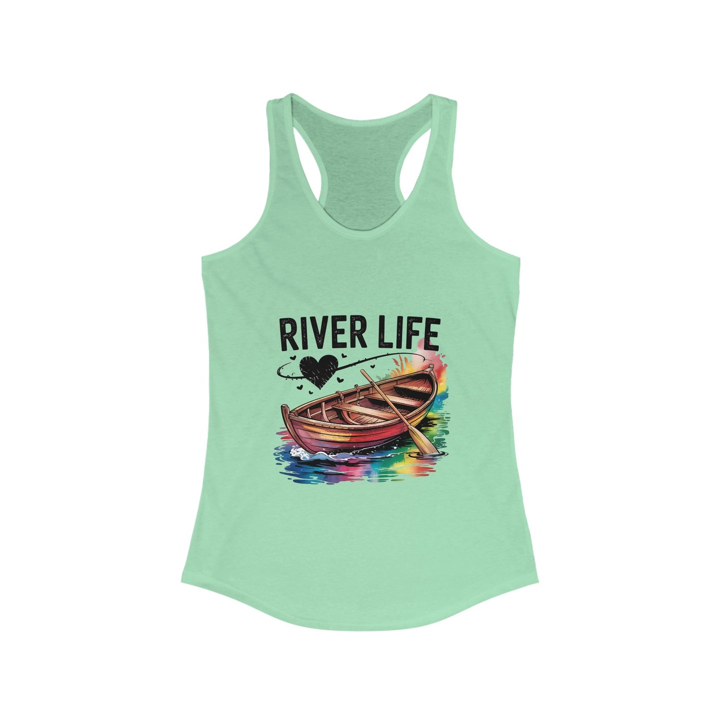 River Life Women's Racerback Tank Top